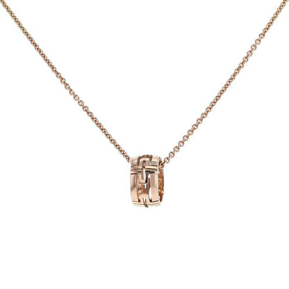 [⭐Reverie Jewels]PARENTESI NECKLACE PINK GOLD