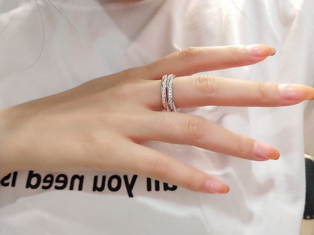 [Reverie Jewels]SPIRAL DIAMOND RING