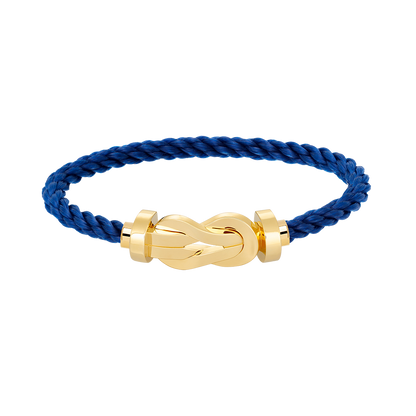 [⭐Reverie Jewels]CHANCE LARGE 8 FIGURE BUCKLE NO DIAMOND BRACELET GOLD