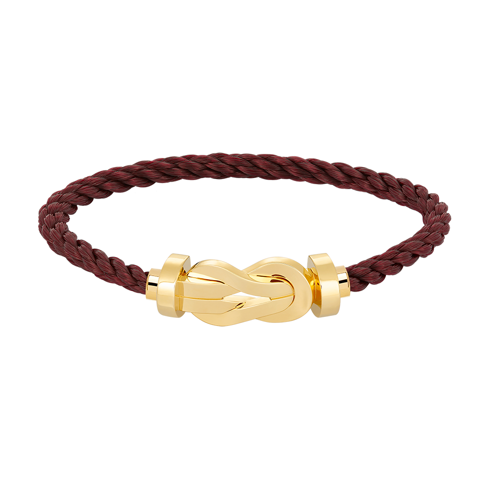 [⭐Reverie Jewels]CHANCE LARGE 8 FIGURE BUCKLE NO DIAMOND BRACELET GOLD