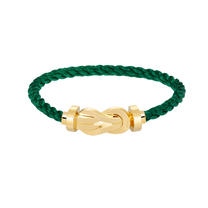 [⭐Reverie Jewels]CHANCE LARGE 8 FIGURE BUCKLE NO DIAMOND BRACELET GOLD