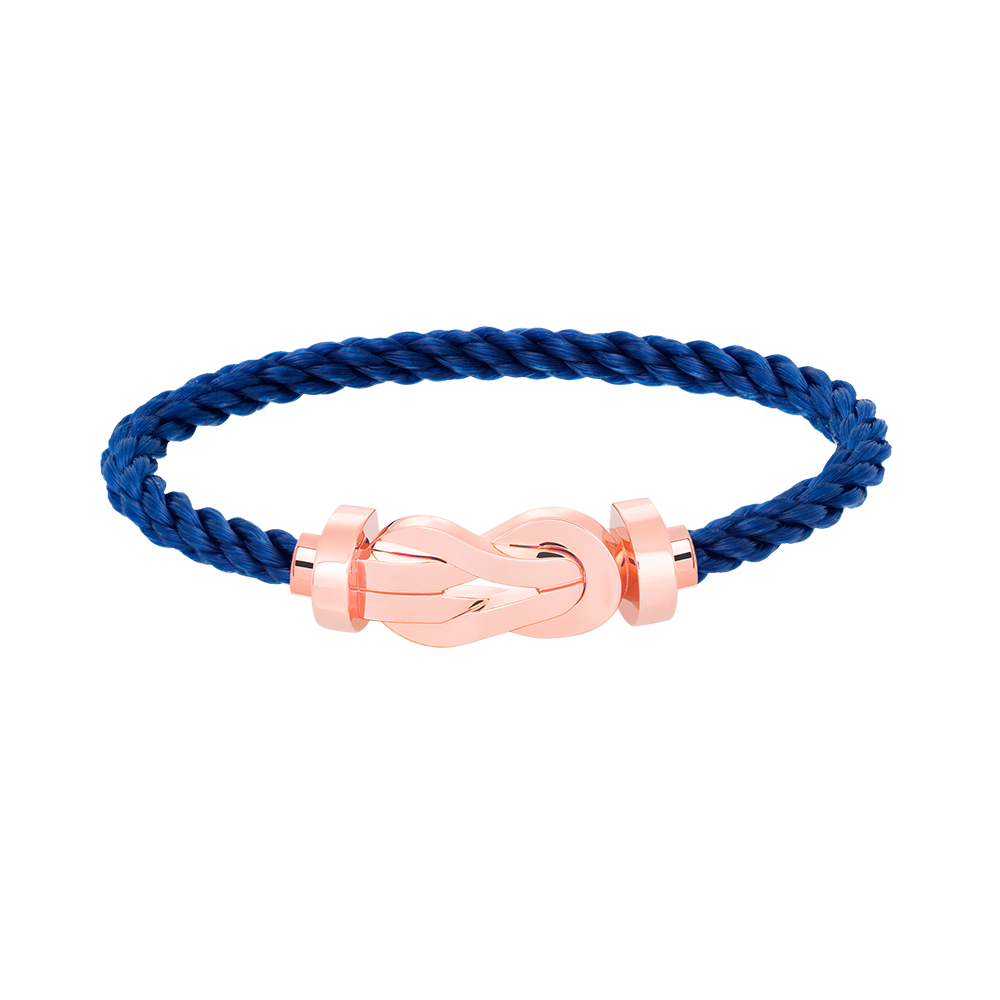 [⭐Reverie Jewels]CHANCE LARGE 8 FIGURE BUCKLE NO DIAMOND BRACELET ROSE GOLD
