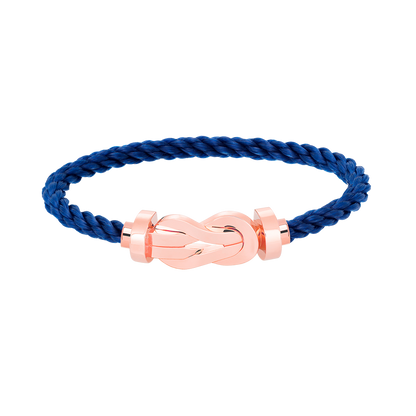 [⭐Reverie Jewels]CHANCE LARGE 8 FIGURE BUCKLE NO DIAMOND BRACELET ROSE GOLD