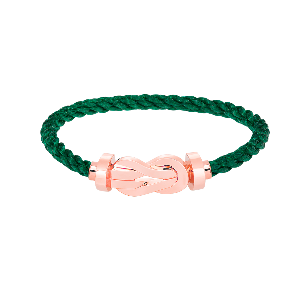 [⭐Reverie Jewels]CHANCE LARGE 8 FIGURE BUCKLE NO DIAMOND BRACELET ROSE GOLD