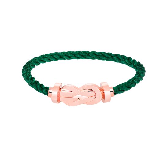 [⭐Reverie Jewels]CHANCE LARGE 8 FIGURE BUCKLE NO DIAMOND BRACELET ROSE GOLD