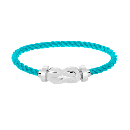 [⭐Reverie Jewels]CHANCE LARGE 8 FIGURE BUCKLE NO DIAMOND BRACELET SILVER