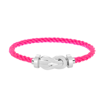 [⭐Reverie Jewels]CHANCE LARGE 8 FIGURE BUCKLE NO DIAMOND BRACELET SILVER