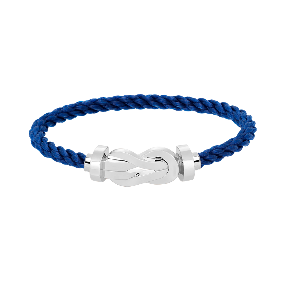 [⭐Reverie Jewels]CHANCE LARGE 8 FIGURE BUCKLE NO DIAMOND BRACELET SILVER