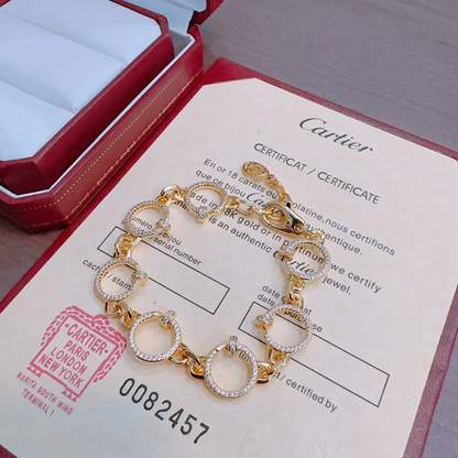 [⭐Reverie Jewels Jewelry] LOVE&JUSTE BRACELET DIAMONDS