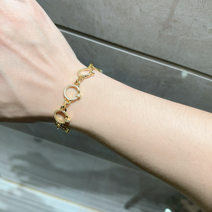 [⭐Reverie Jewels Jewelry] LOVE&JUSTE BRACELET DIAMONDS
