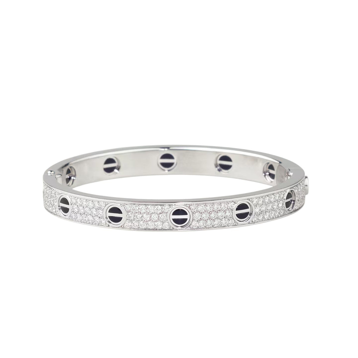 [⭐Reverie Jewels]LOVE BRACELET 6.1MM DIAMOND-PAVED CERAMIC