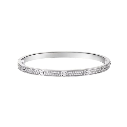 [⭐Reverie Jewels]LOVE BRACELET 3.65MM DIAMOND-PAVED