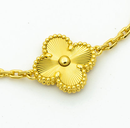[⭐Reverie Jewels] CLOVER 5 MOTIF LASER BRACELET COLLECTION