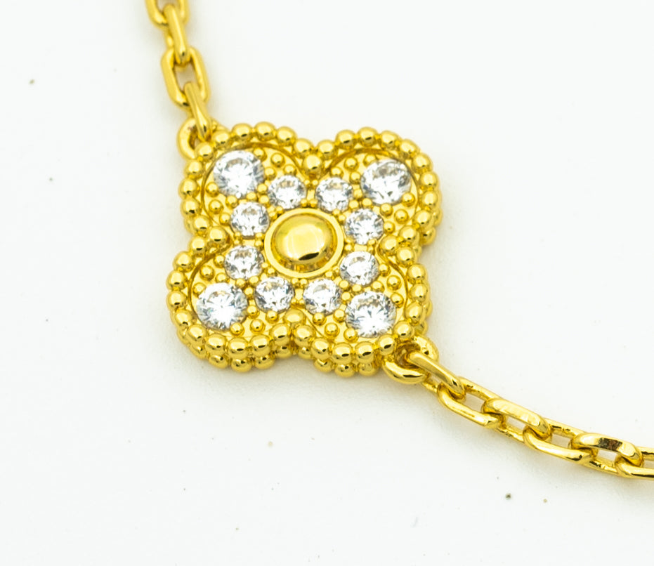 [⭐Reverie Jewels] CLOVER 5 MOTIF LASER BRACELET COLLECTION