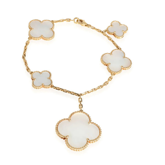 [⭐Reverie Jewels]MAGIC CLOVER MOP GOLD BRACELET 5 MOTIFS