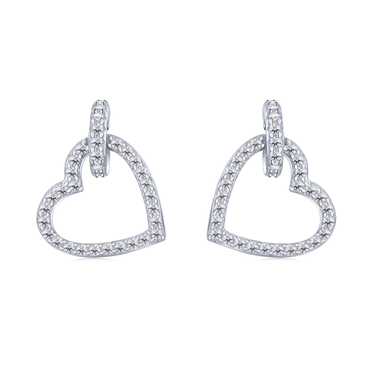 [Reverie Jewels]Dainty Heart Shape Earrings