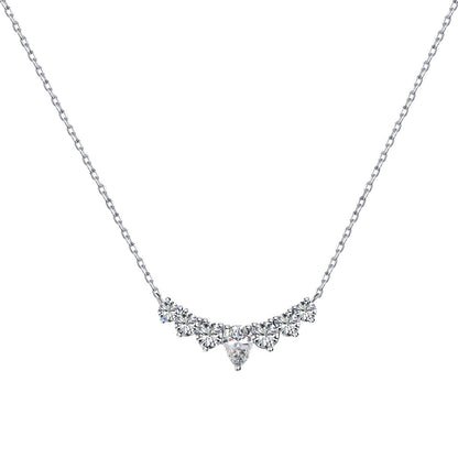 [Reverie Jewels]Dainty Colorful Heart Necklace