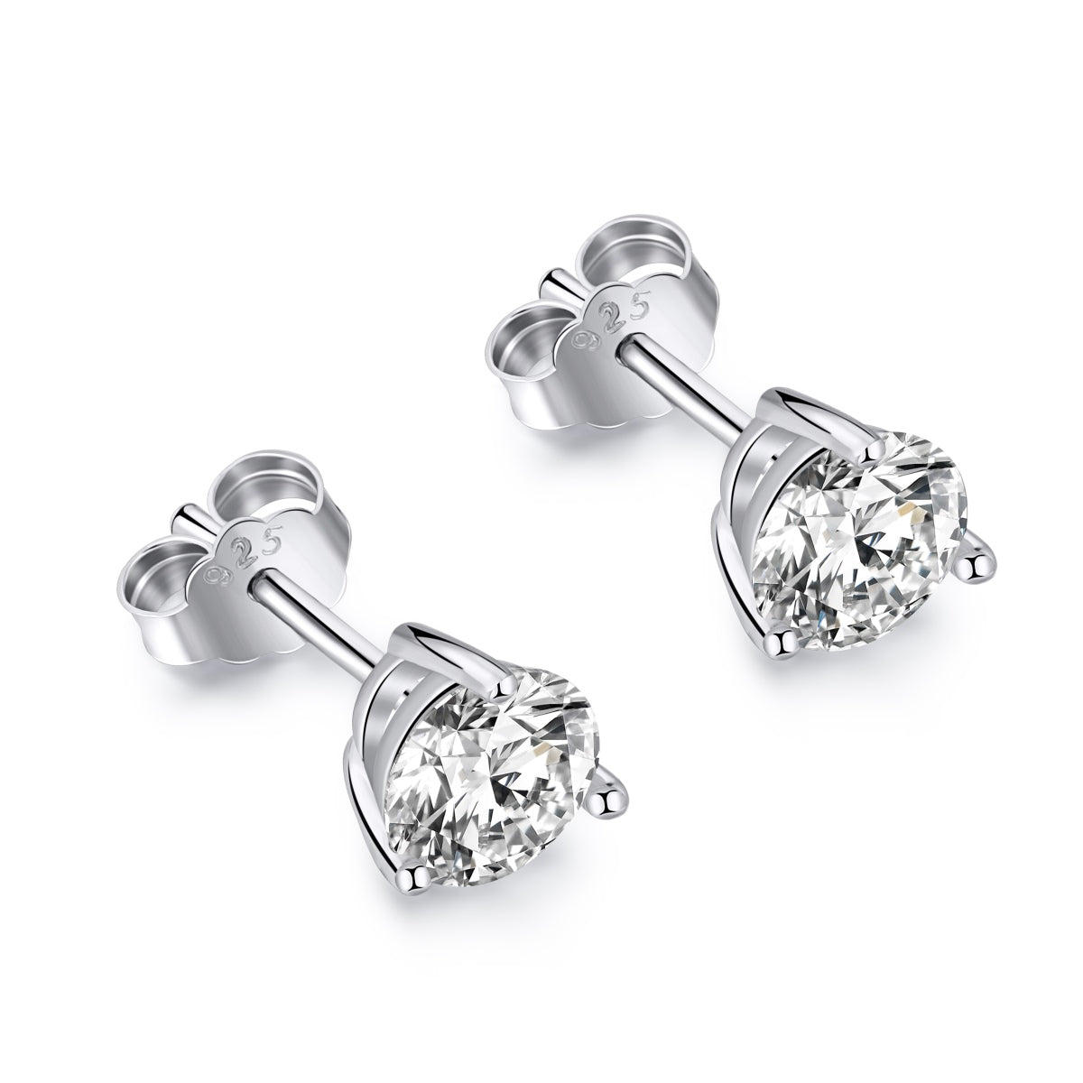 [Reverie Jewels]Dainty Round Shape Earrings