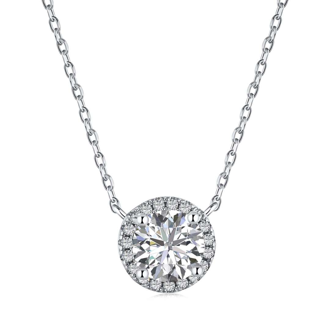 [Reverie Jewels]Luxurious Round Cut Necklace