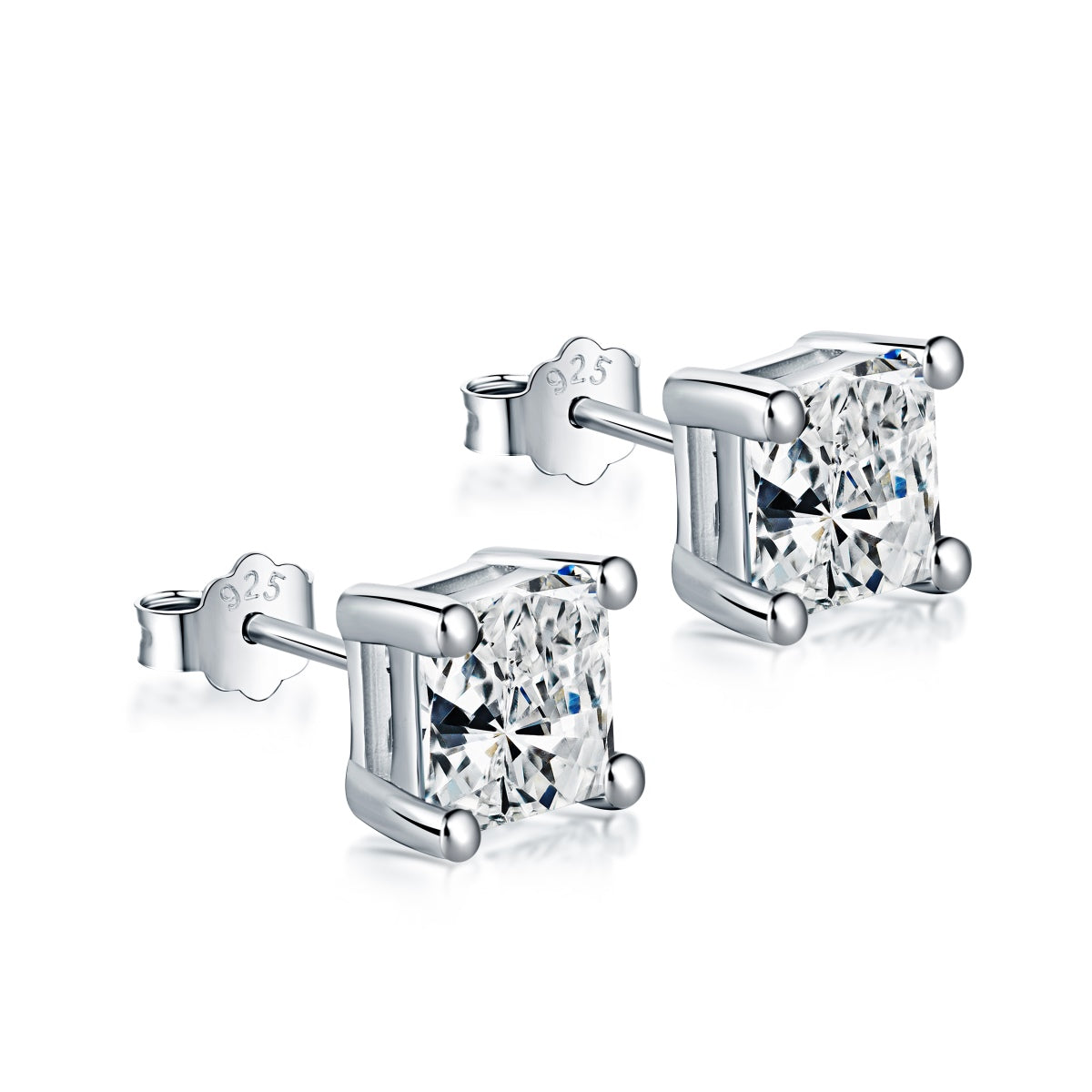 [Reverie Jewels]Delicate Square Shape Earrings
