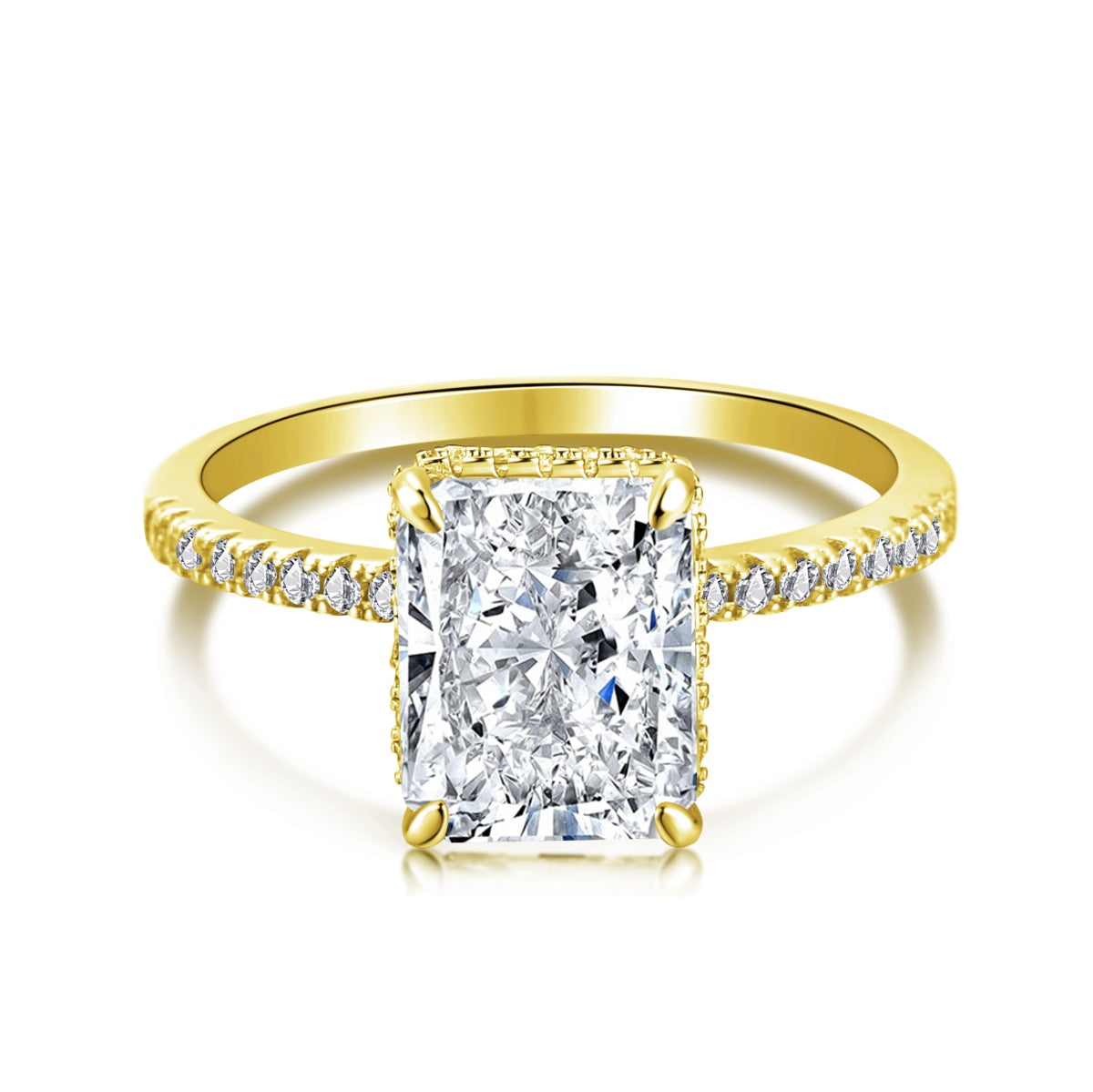 [Reverie Jewels]4.0 Carat Luxurious Engagement Ring