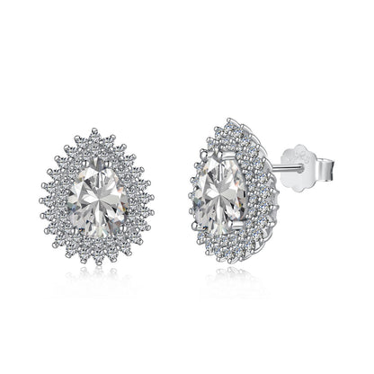 [Reverie Jewels]Delicate Gorgeous Pear Cut Daily Earrings