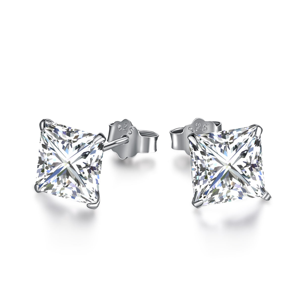 [Reverie Jewels]Ornate Square Shape Earrings