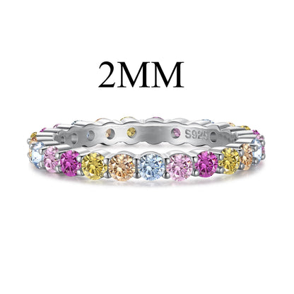 [Reverie Jewels]Elegant Vivid Round Cut Daily Ring