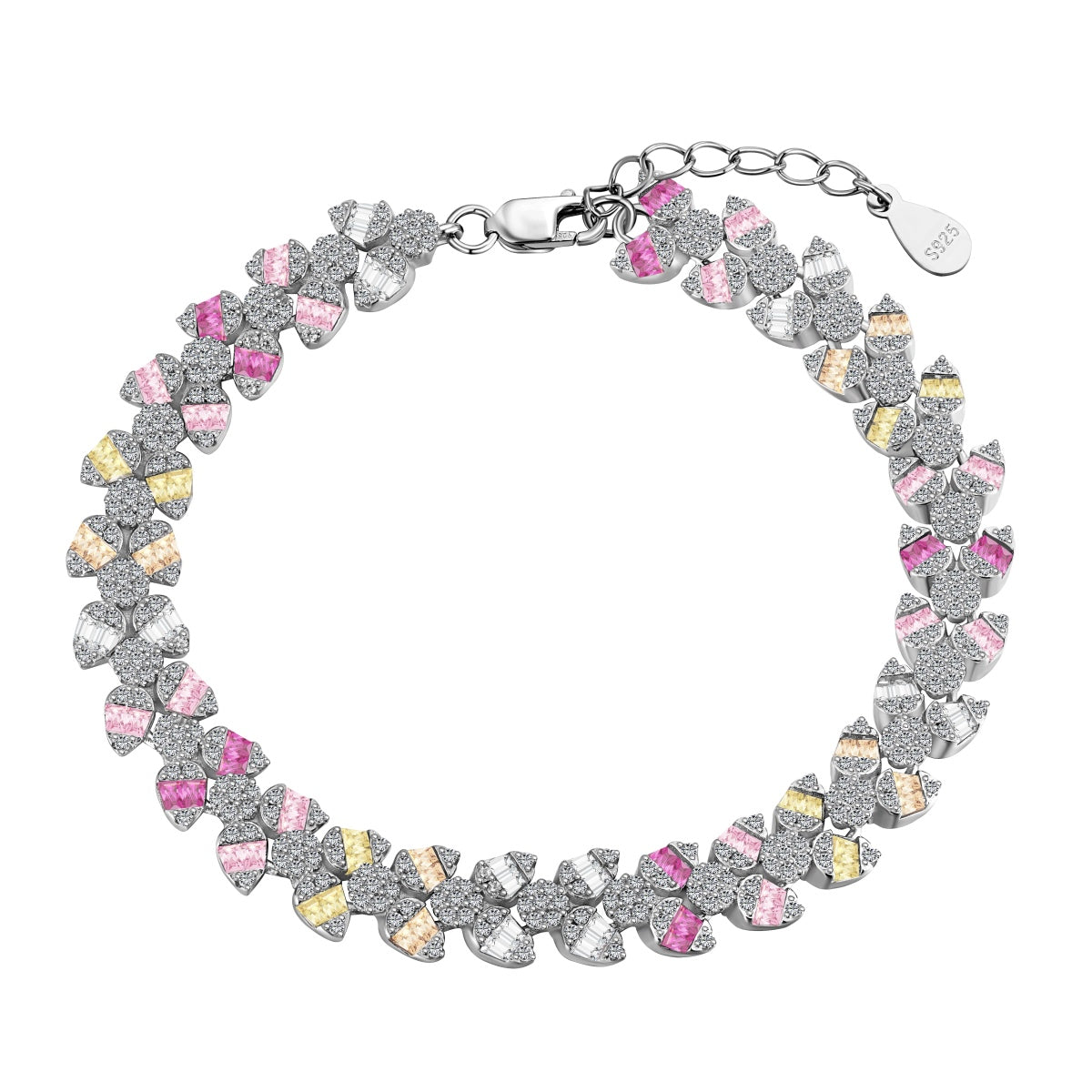 [Reverie Jewels]Dainty Exquisite Flower Shape Daily Bracelet