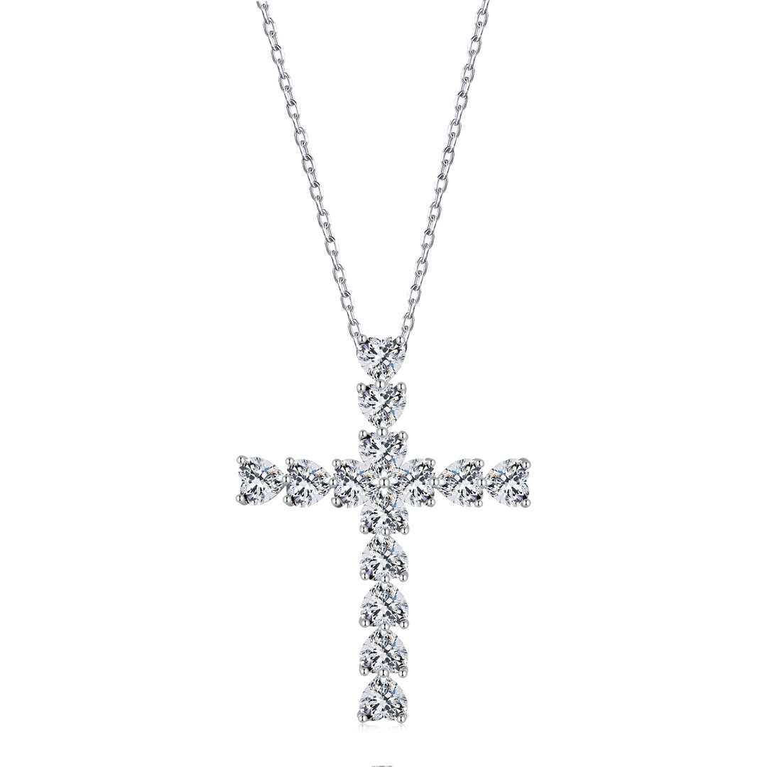 [Reverie Jewels]Radiant Cross Shape Necklace