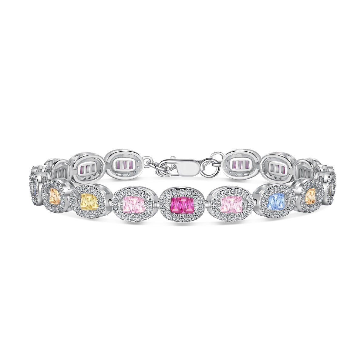 [Reverie Jewels]Exquisite Ornate Emerald Cut Daily Bracelet