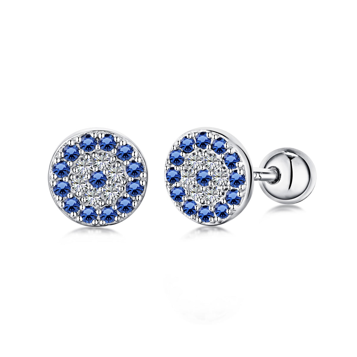 [Reverie Jewels]Devil's Eye Ear Bone Nail Earrings