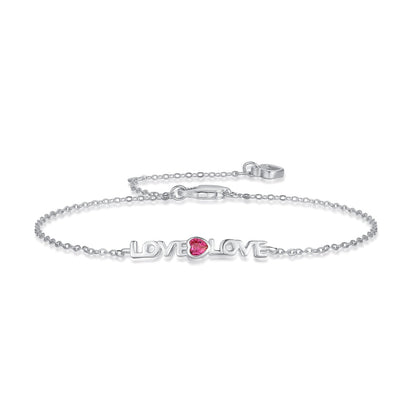 [Reverie Jewels]Romantic Heart Shape Lover Bracelet