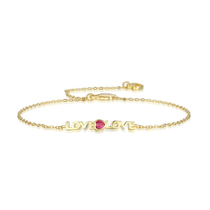[Reverie Jewels]Romantic Heart Shape Lover Bracelet