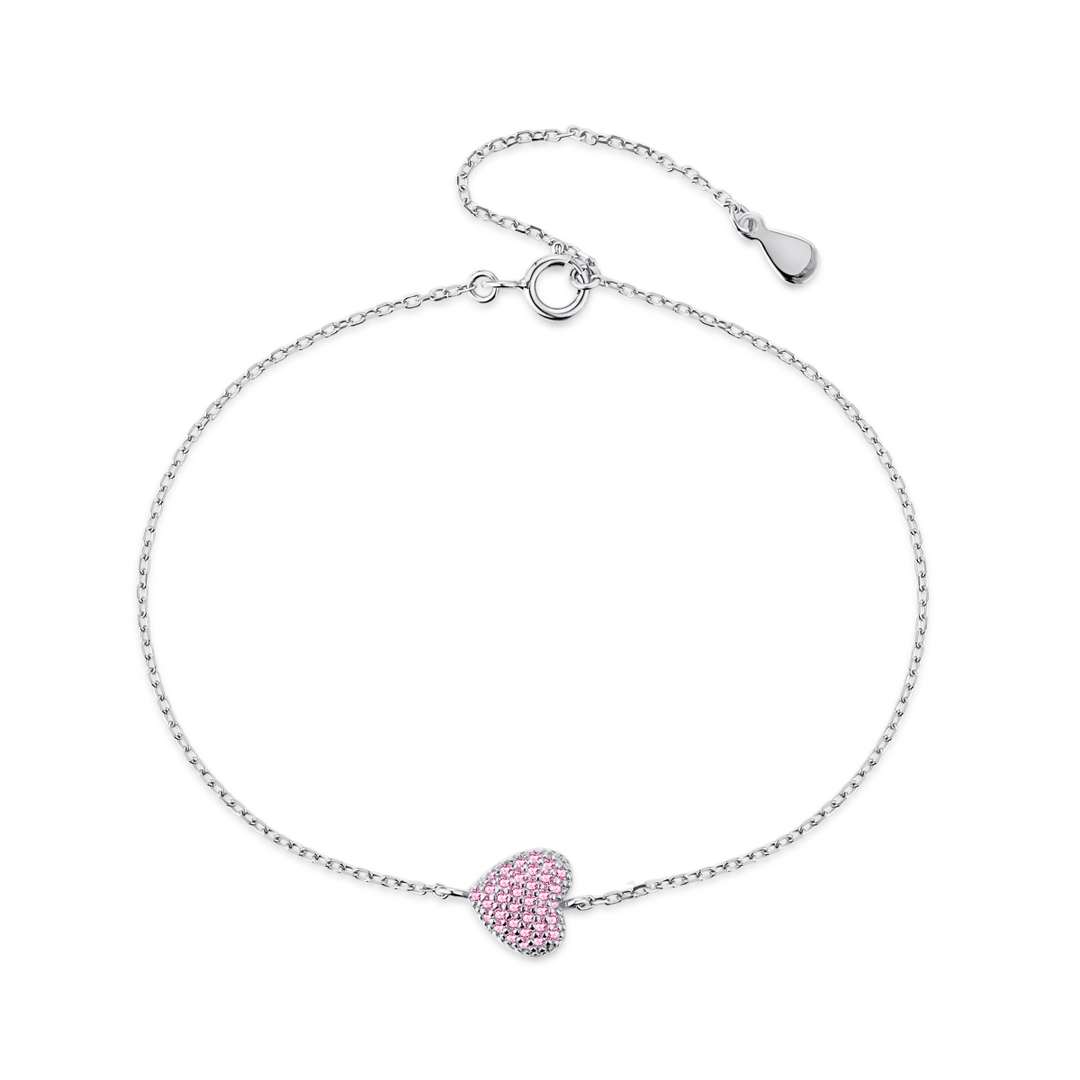 [Reverie Jewels]Heart-Shaped Gentle and Versatile Bracelet