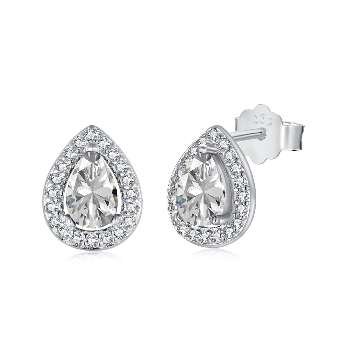 [Reverie Jewels]Luxurious Water Drop Shape Earrings