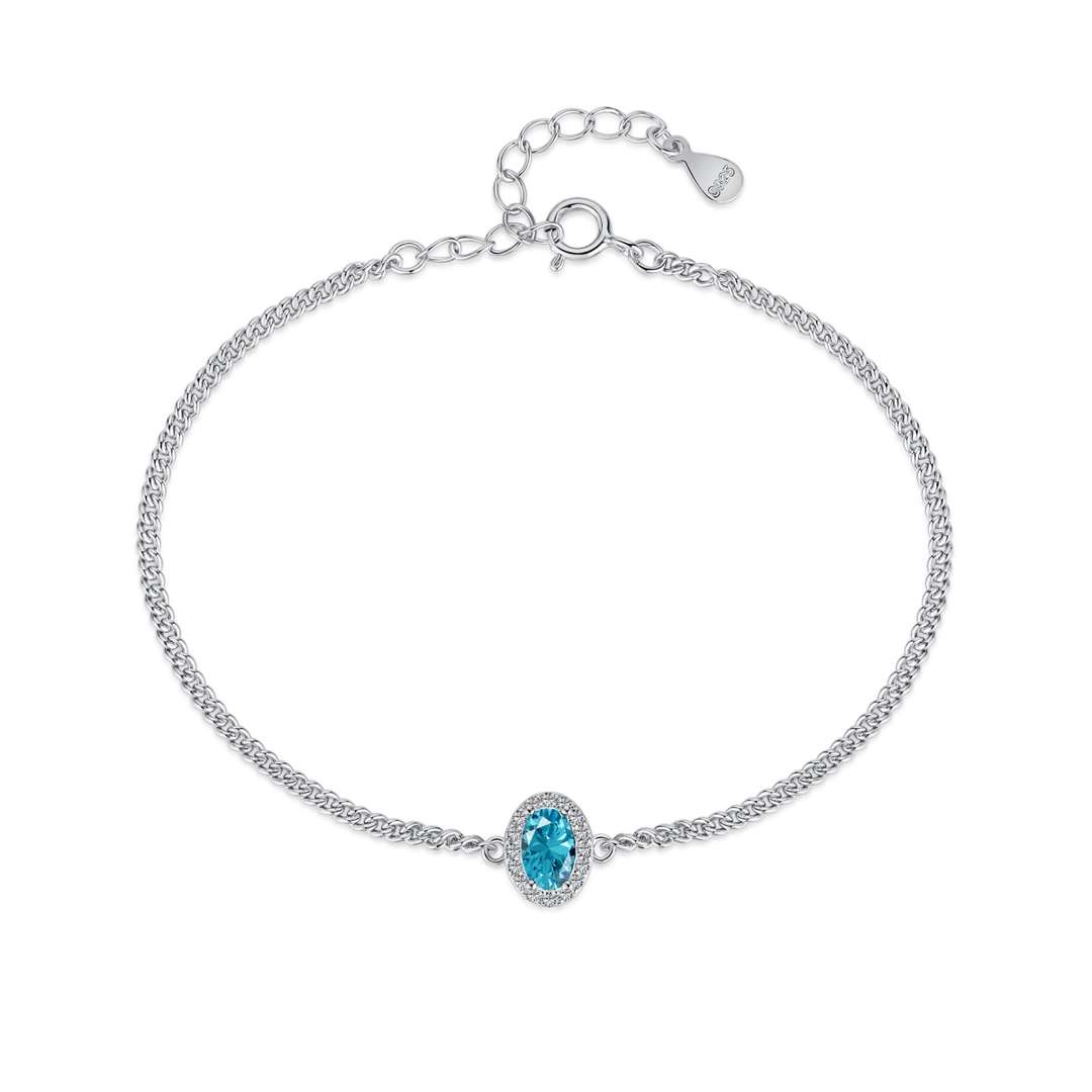 [Reverie Jewels]Exquisite Oval Shape Bracelet