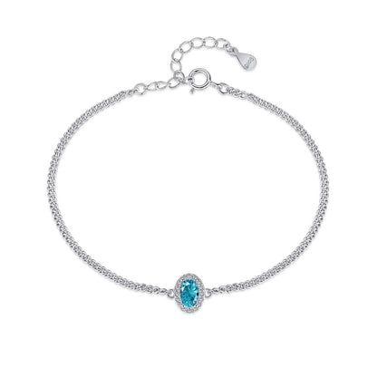 [Reverie Jewels]Exquisite Oval Shape Bracelet