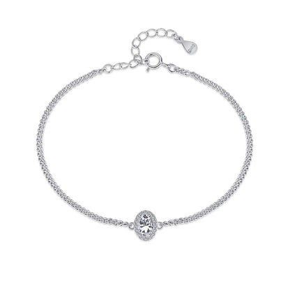 [Reverie Jewels]Exquisite Oval Shape Bracelet