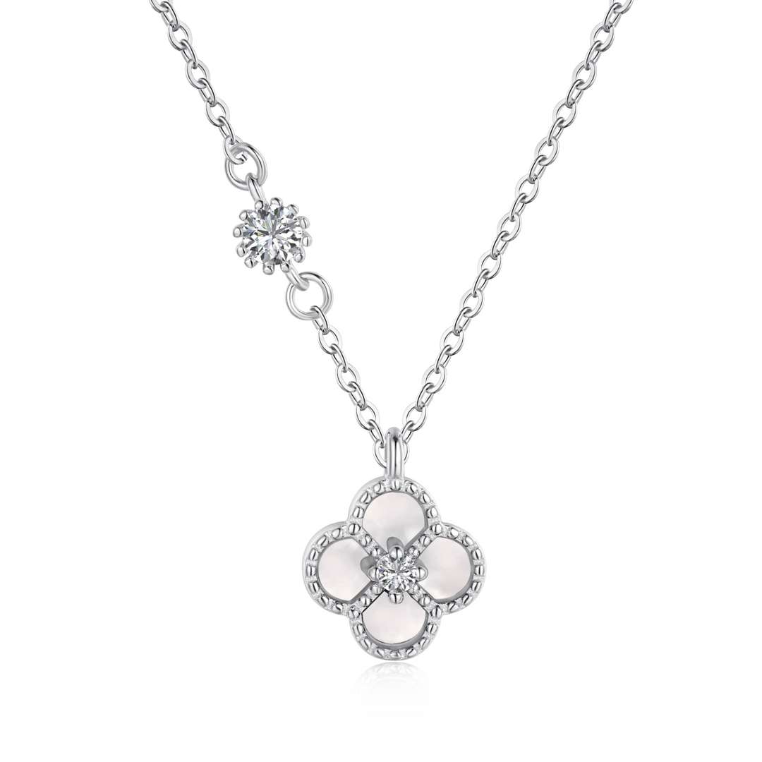 [Reverie Jewels]Delicate Flower Shape Necklace