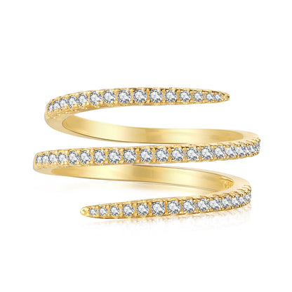 [Reverie Jewels]Unique Vibrant Entangle Daily Ring