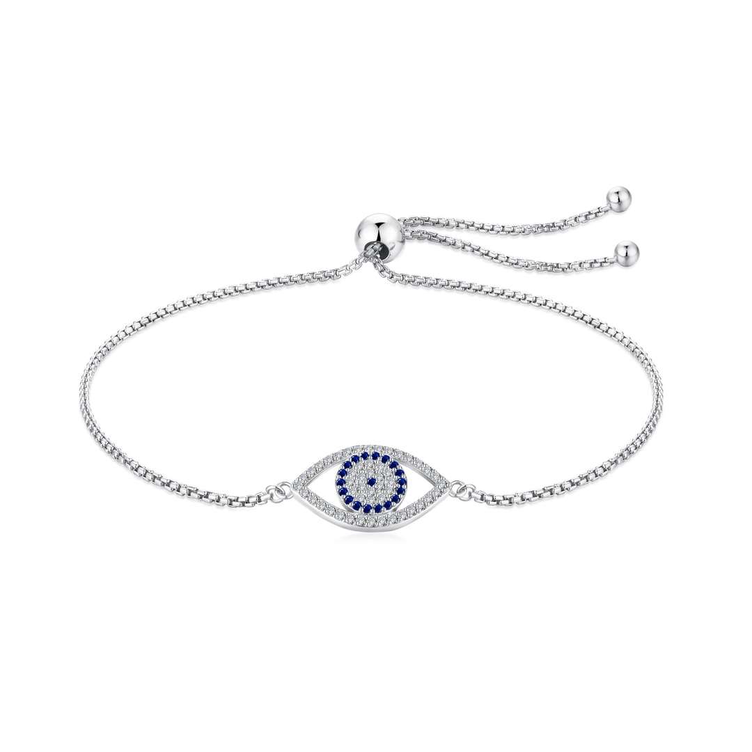 [Reverie Jewels]Dazzling Eye Shape Necklace