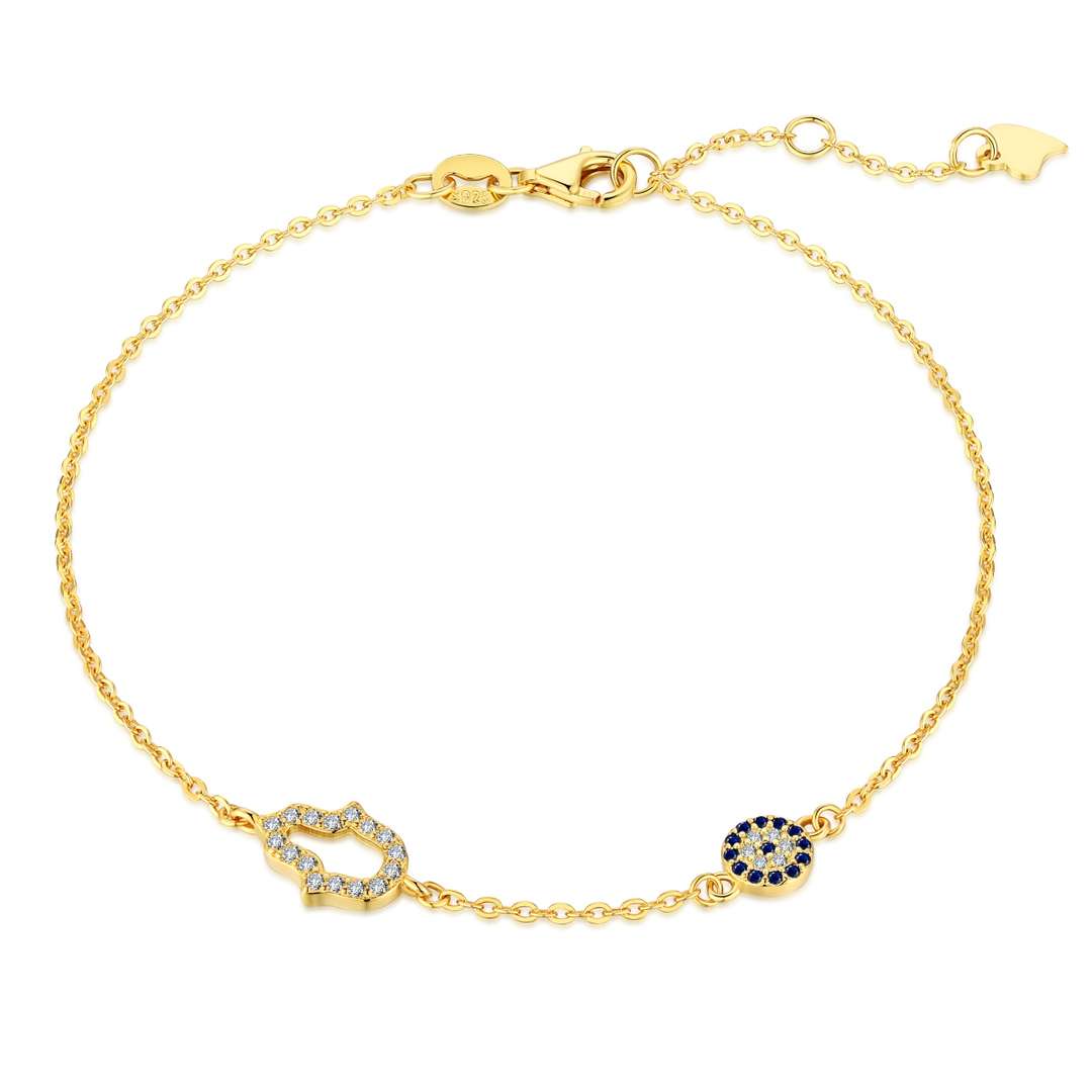 [Reverie Jewels]Gost Shape & Round Shape Necklace