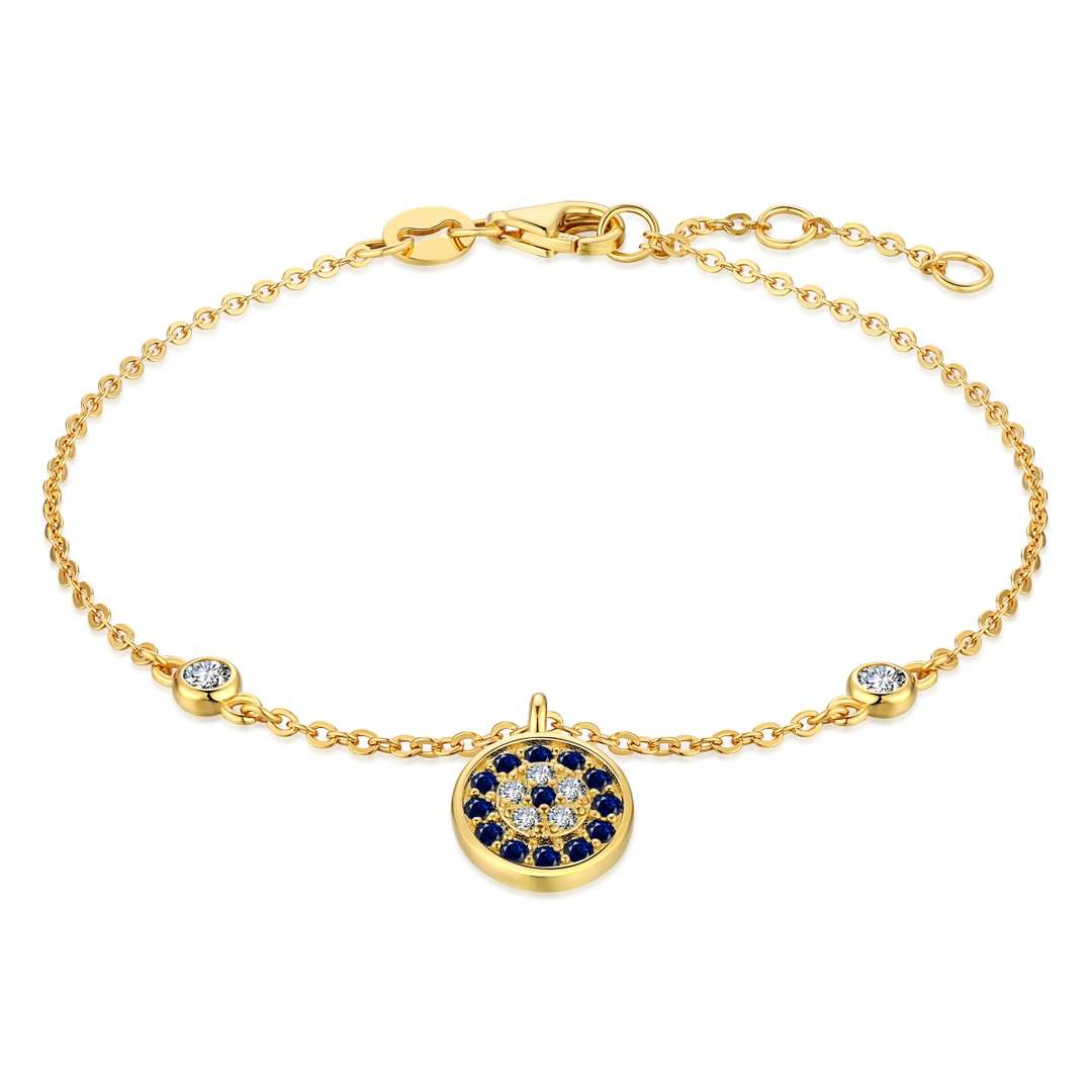 [Reverie Jewels]Devil's Eye Round Shape Bracelet