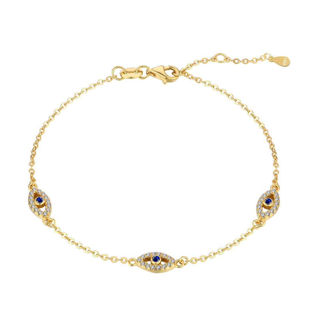 [Reverie Jewels]Evil Eye Shape Pendent Necklace