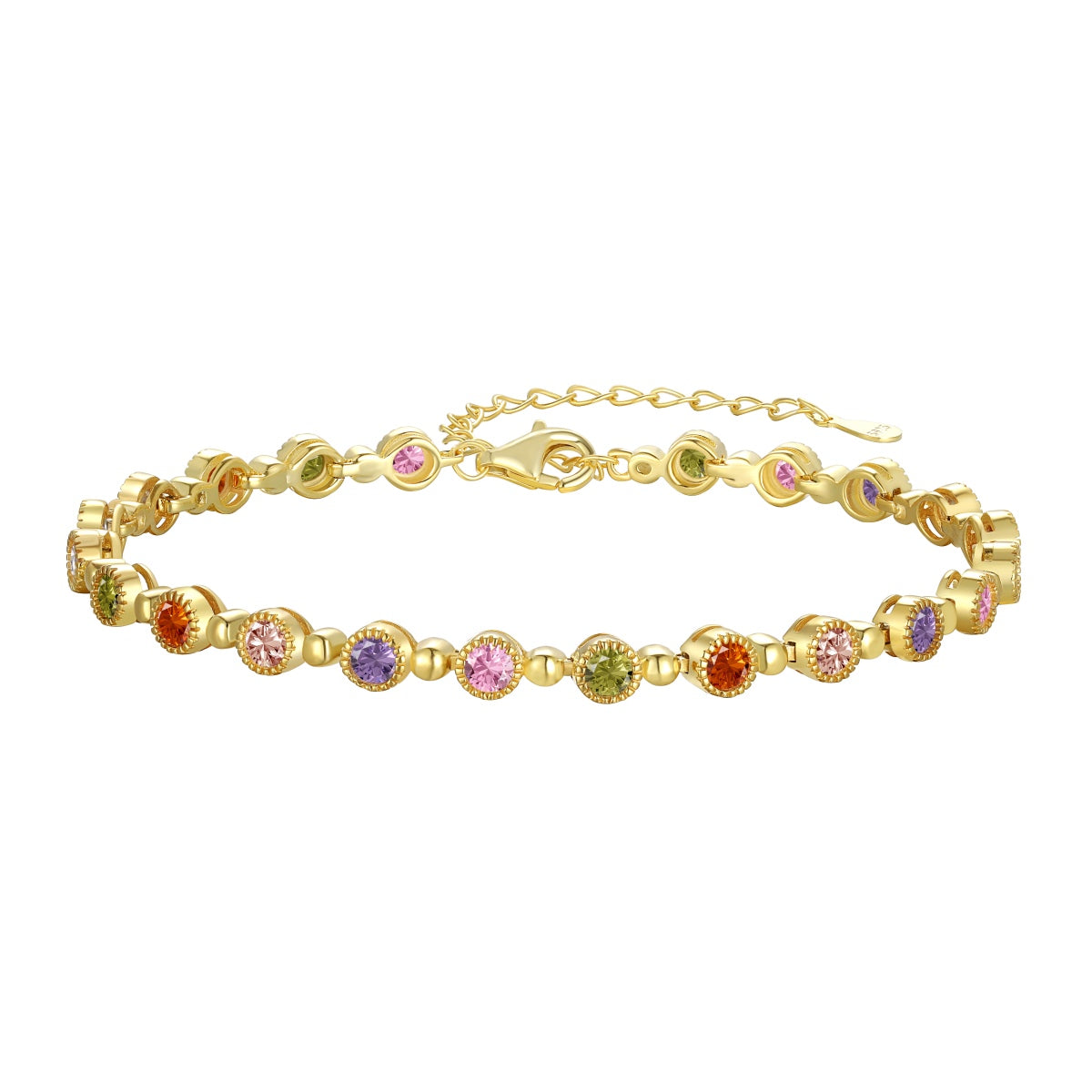 [Reverie Jewels]Sparkling Exquisite Round Cut Party Bracelet