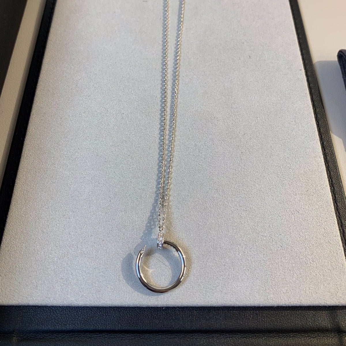 [⭐Reverie Jewels]JUSTE NECKLACE SILVER