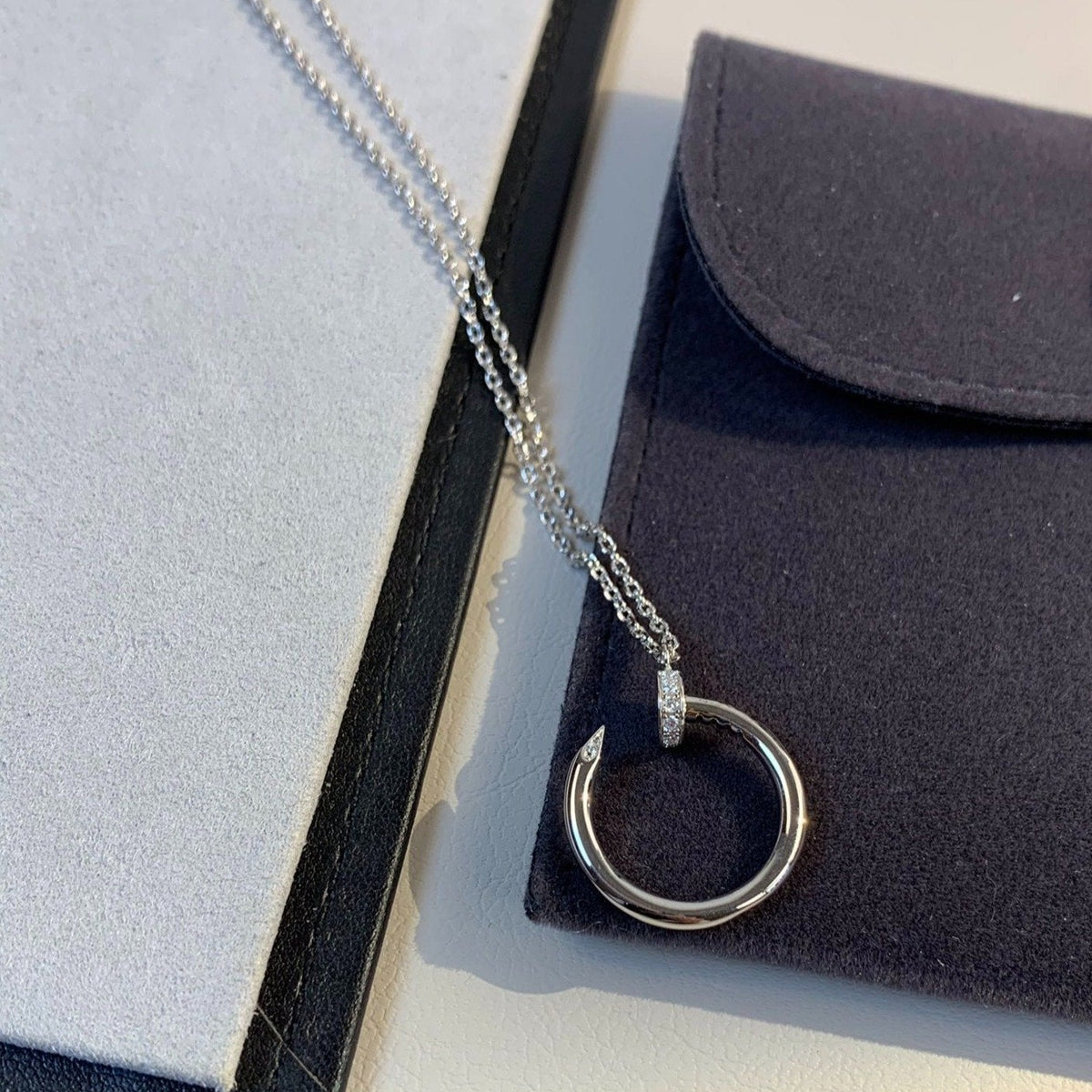 [⭐Reverie Jewels]JUSTE NECKLACE SILVER