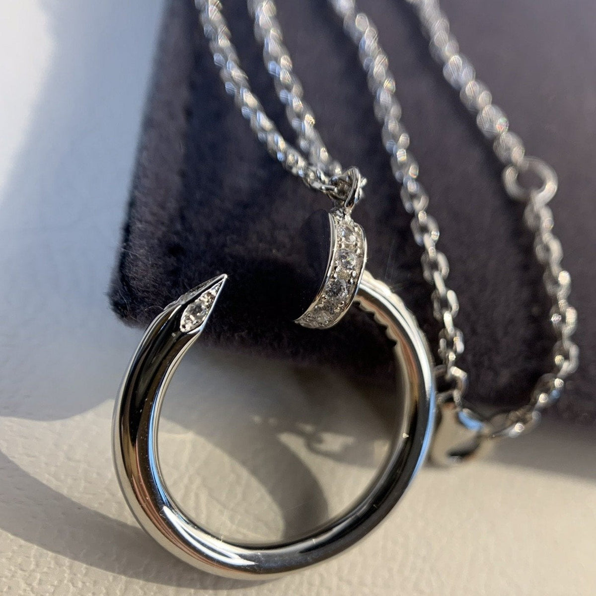 [⭐Reverie Jewels]JUSTE NECKLACE SILVER