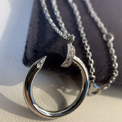 [⭐Reverie Jewels]JUSTE NECKLACE SILVER